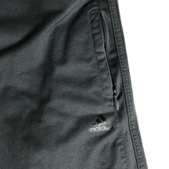 ADIDAS MEN'S ALL GRAY SWEATPANTS‎ JOGGERS TRAINING TRACK PANTS SIZE XL L39 - Picture 3 of 8